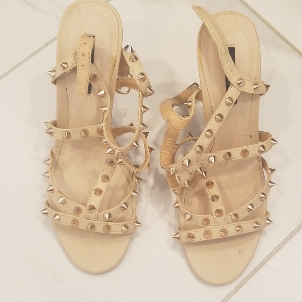 Studded sandals